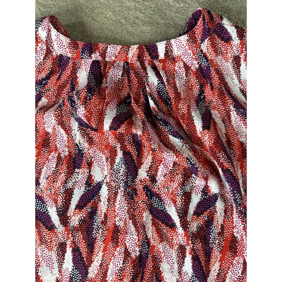 Apt. 9 Top Women’s Multicolor Abstract Sleeveless Button Up Shirt Size XL - Picture 14 of 15